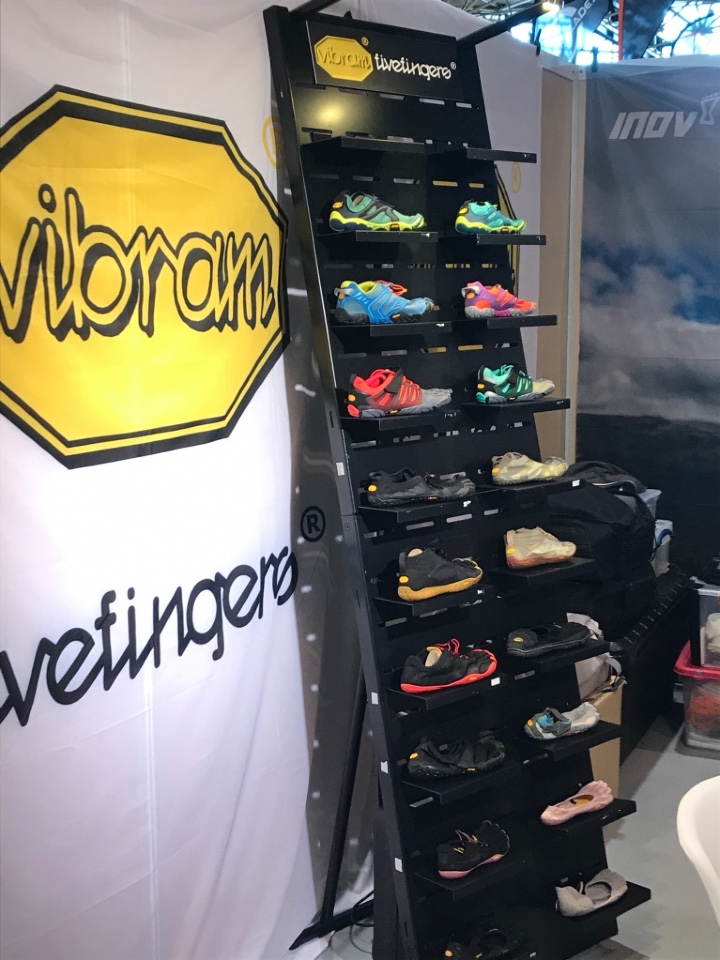Vibram shoes display 1