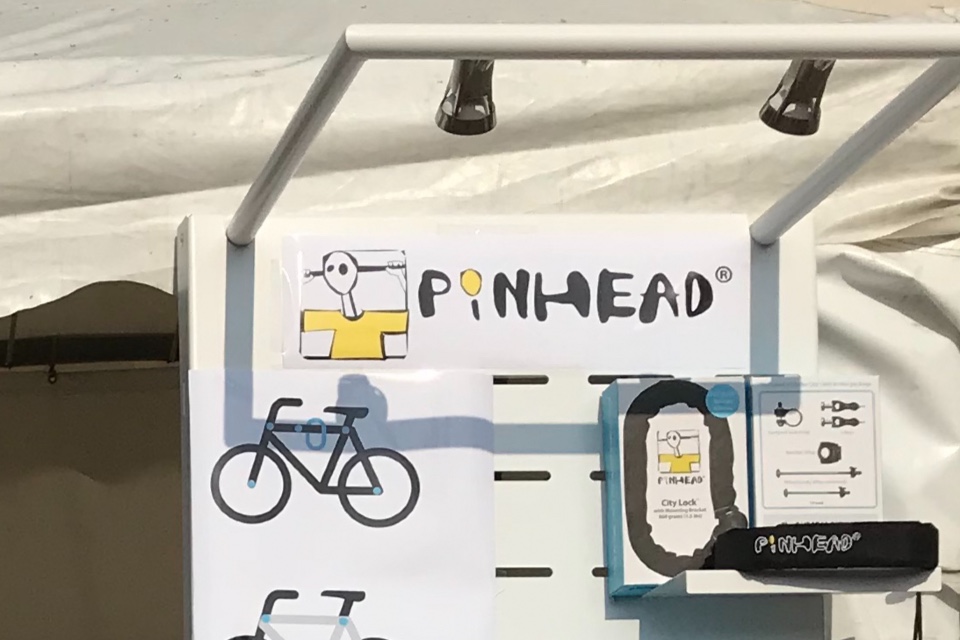 Pinhead cycle locks displays