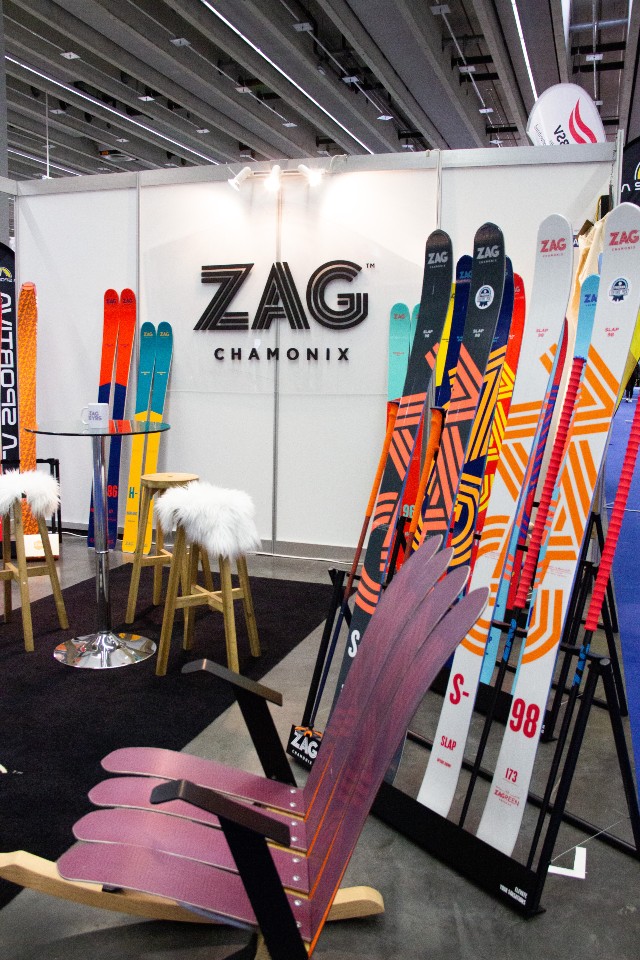 Zag skis displays 2
