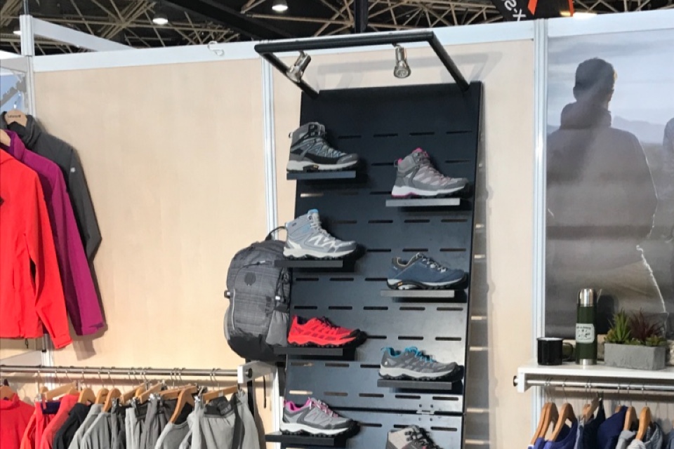 Lafuma shoes display