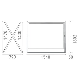 Wardrobe X 154 cm