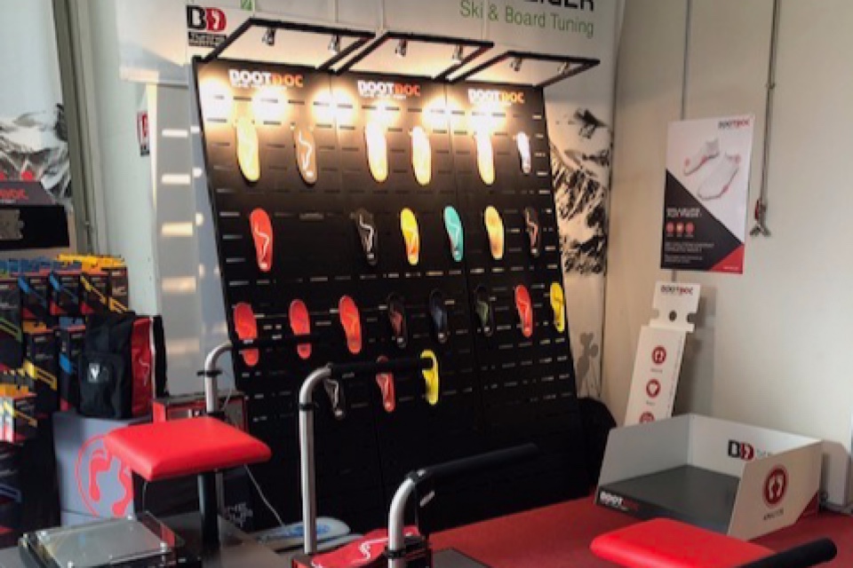 BootDoc insoles displays