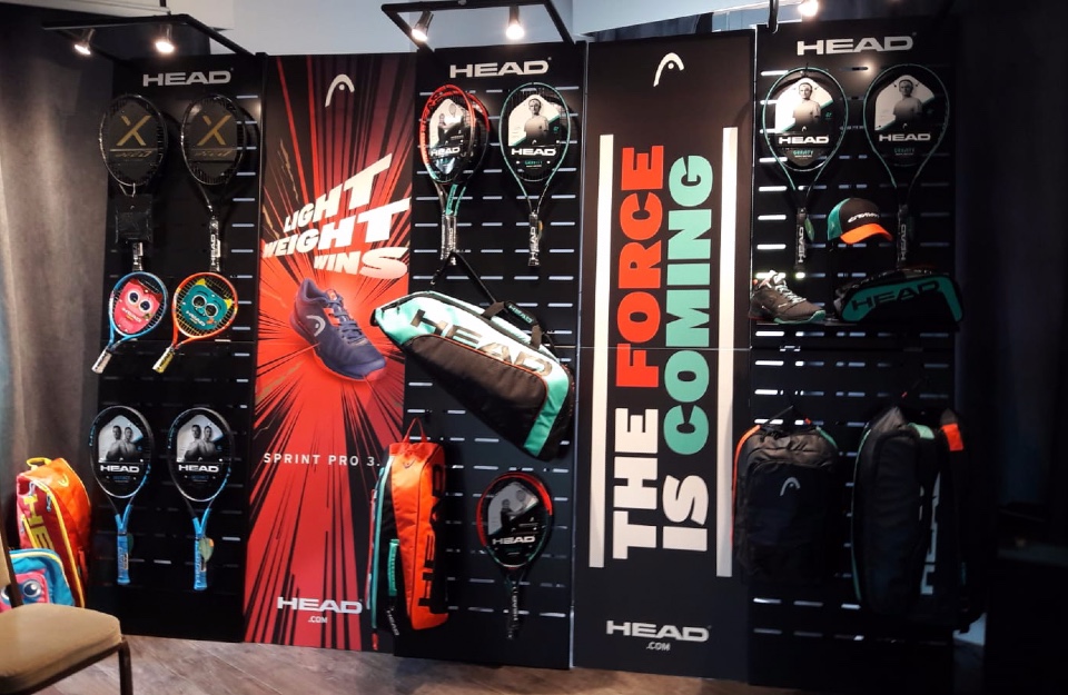 Head Tennis Padel displays 7