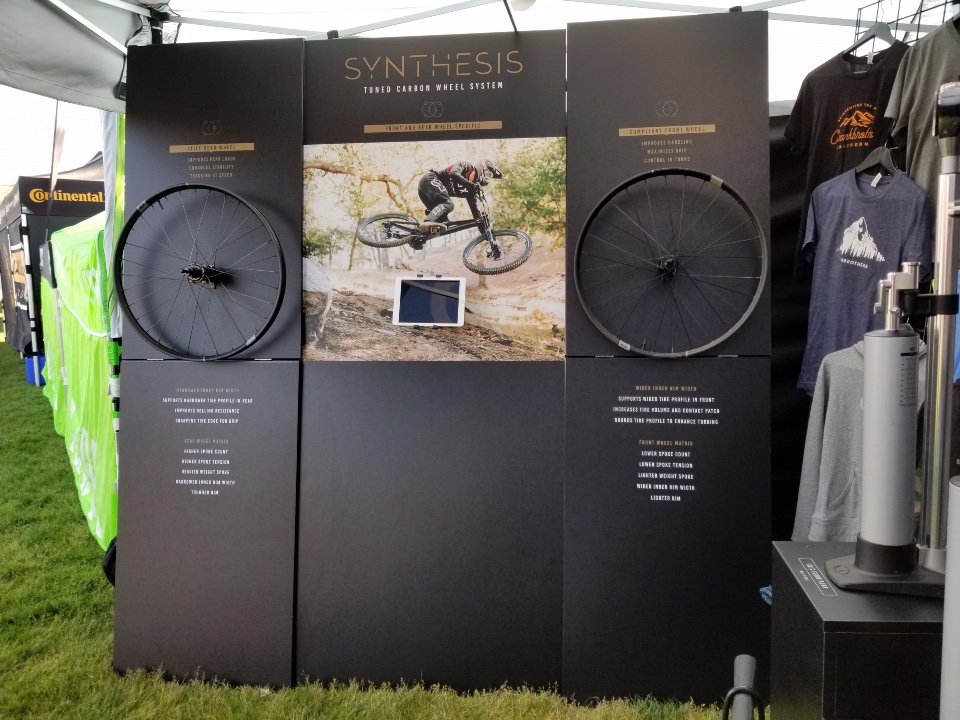 Crankbrothers wheels displays 1