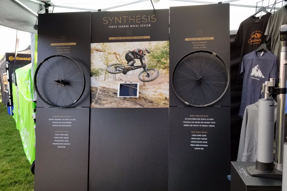 Crankbrothers wheels displays