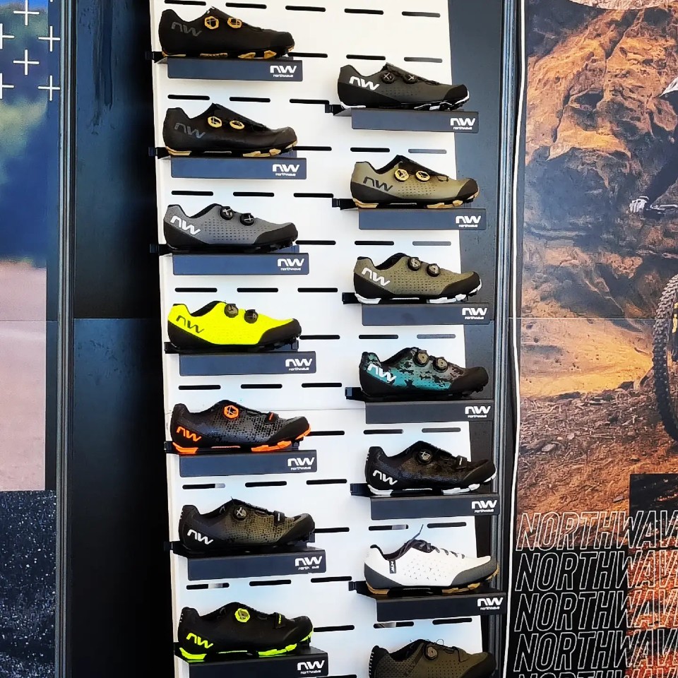 Northwave shoes displays 3