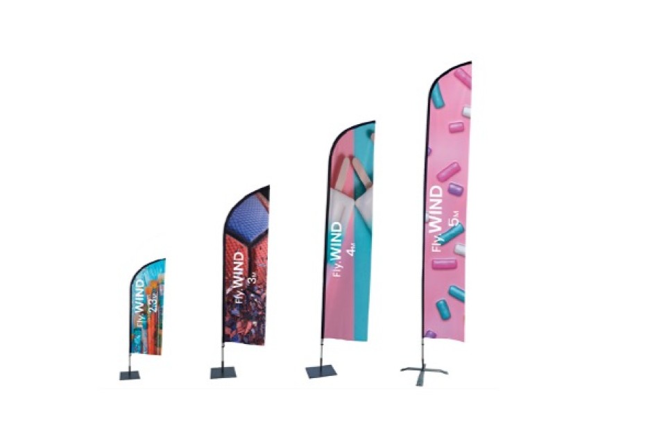 Beach Flag Wind 230cm