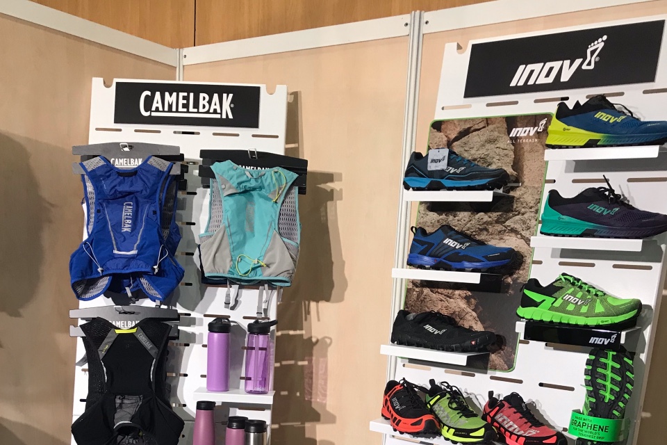 Plein Nord shoes sports accessories bags displays